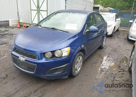 2014 Chevrolet Sonic Ls Auto из США, поврежденный, VIN 1G1JA5SG3E4127102